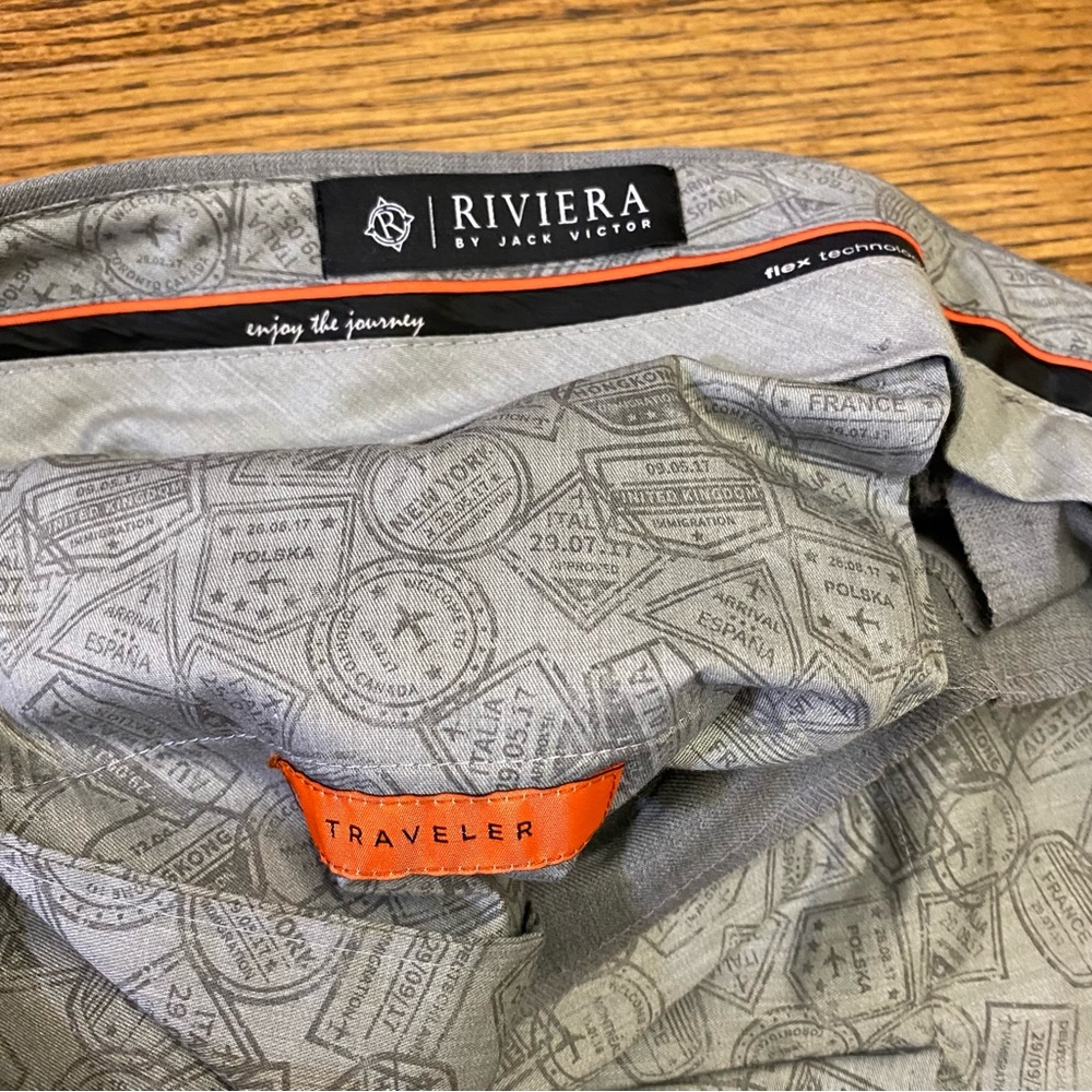 Riviera flex technology traveler pants , gray. - Picture 5 of 6